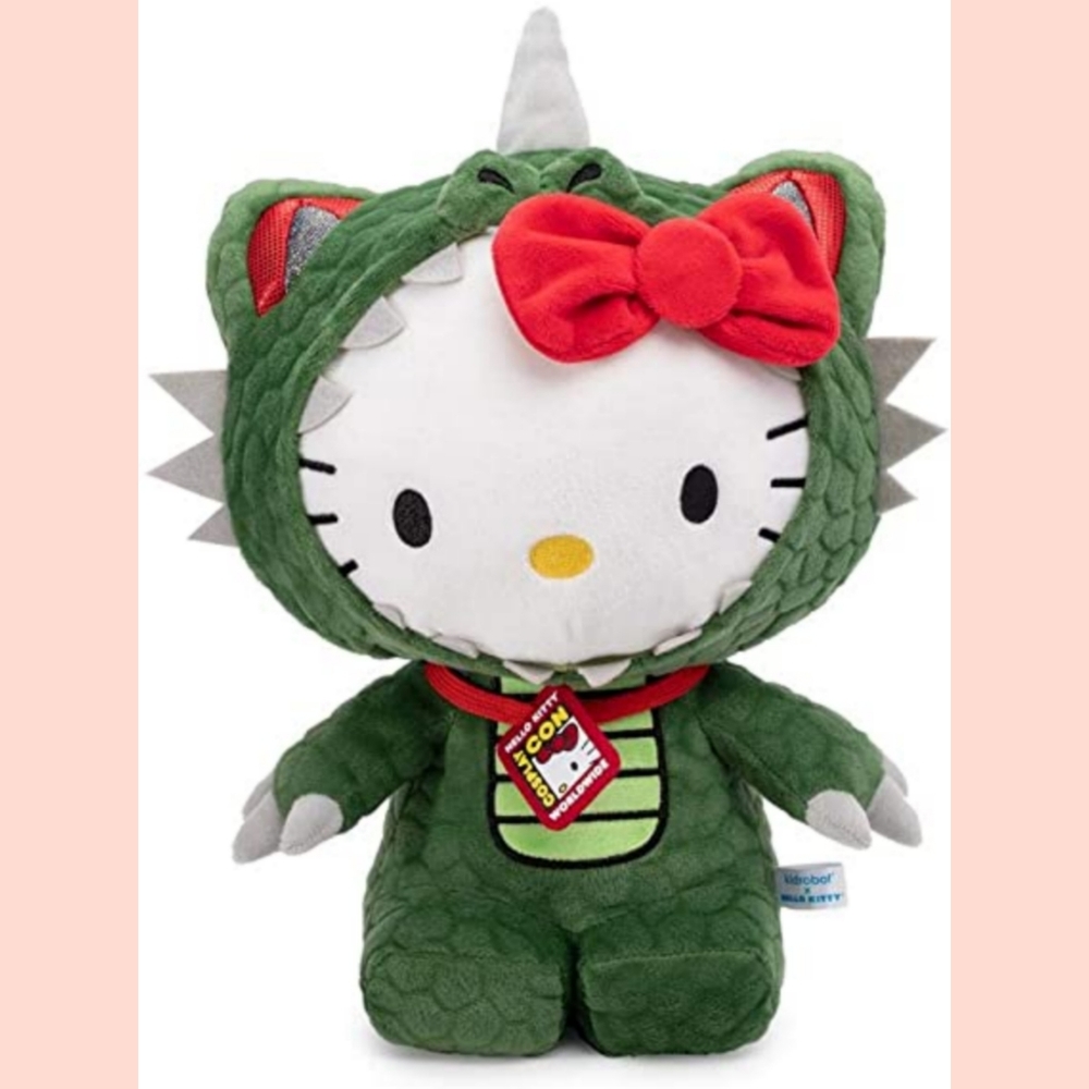 Hello Kitty Dinosaur Plushie